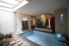 Modern house rental with a pool, nice wooden floor and balcony in Tay Ho